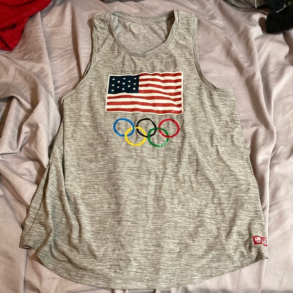 Team USA Olympics sleeveless gym shirt - medium - Picture 1 of 1